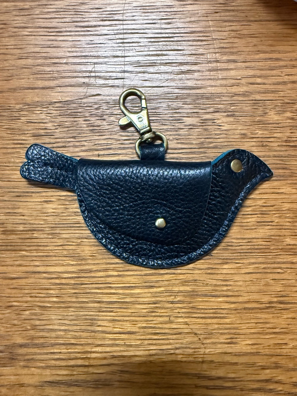 Portland Leather Goods Bird Bag Charm